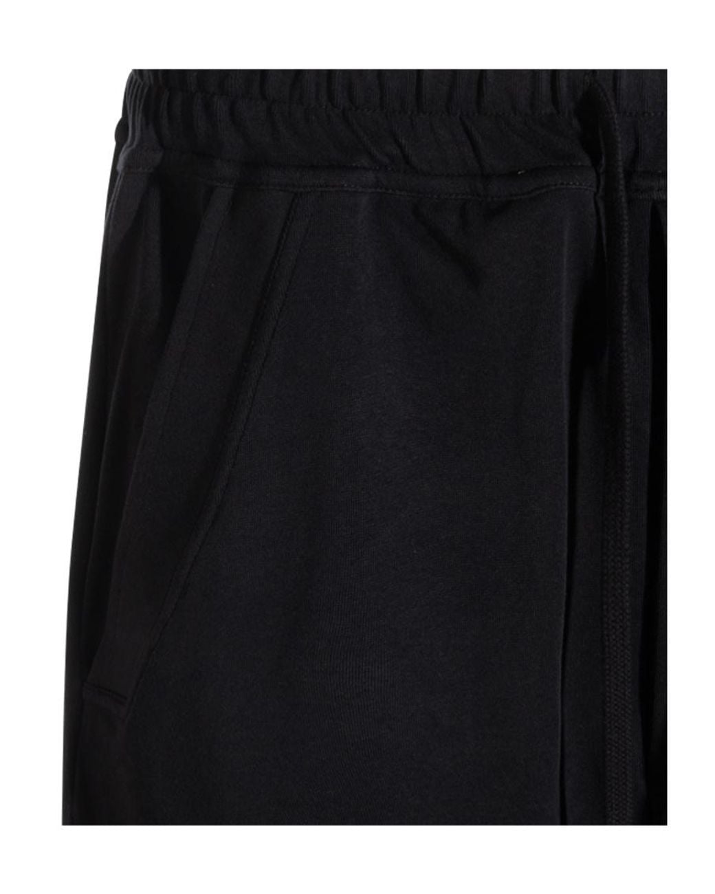 Thom Krom Black Drawstring Relaxed Pants for men