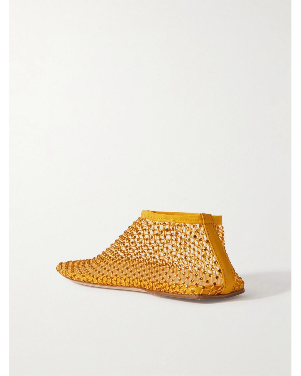 Christopher Esber Yellow Ballet Flats