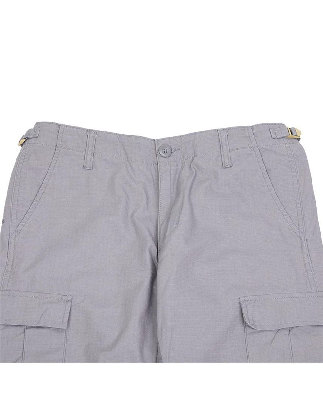 Carhartt Gray Low Rise Cargo Pants for men