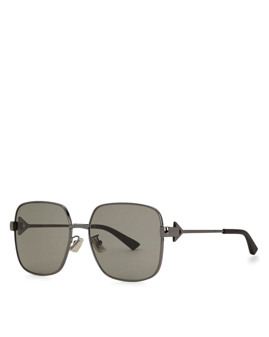 Bottega Veneta Metallic Metal Sunglasses