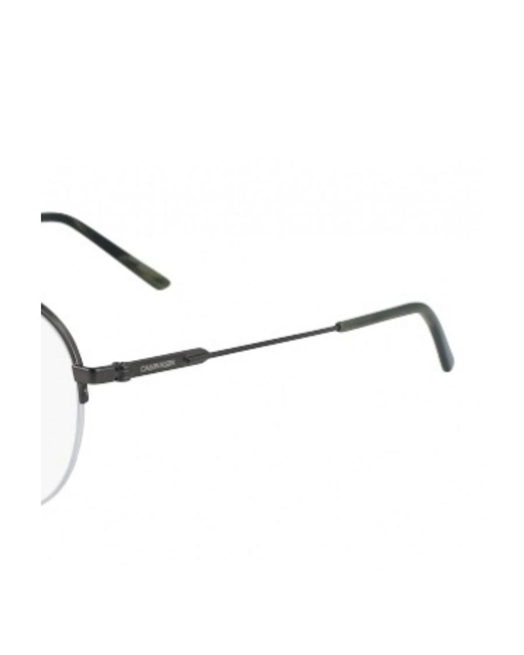 Calvin Klein White Half-Frame Flat Mirror for men