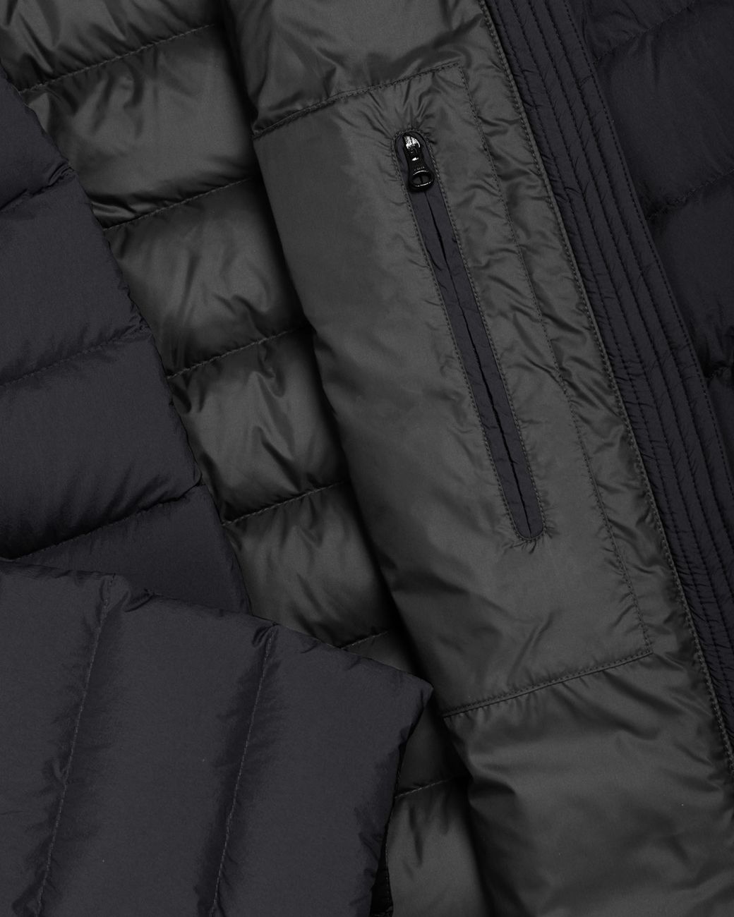 Colmar Black Quilted Hooded Jacket for men
