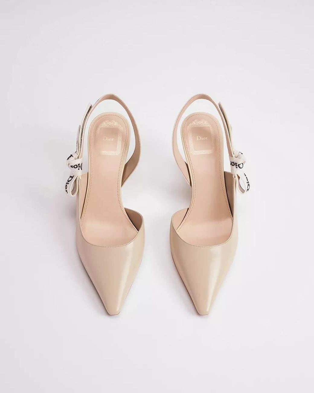 Dior Natural J'A Wedge Slingback Pump