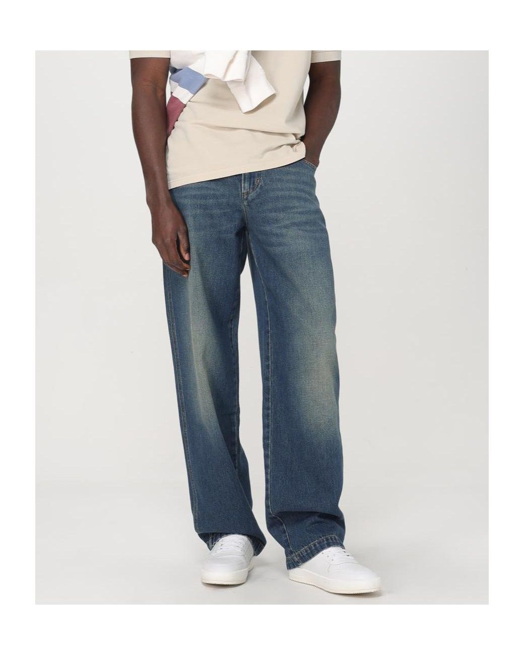 Isabel Marant Blue Jorje Straight-Leg Jeans for men