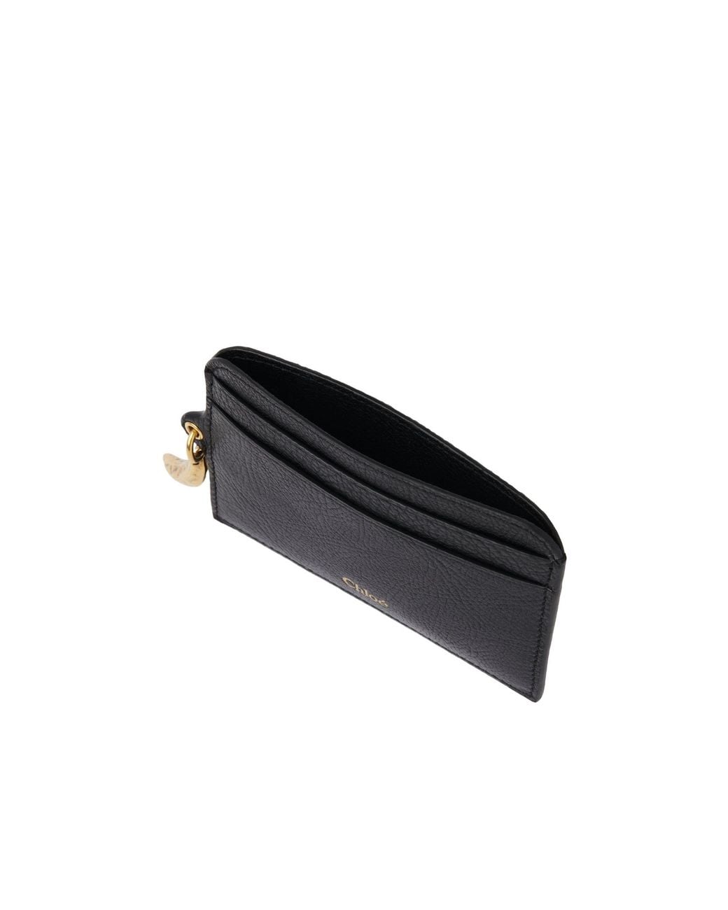 Chloé Black Rectangular Clip
