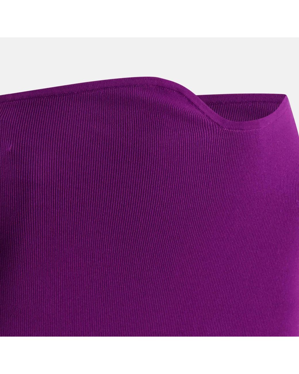 Christopher Esber Purple Maparadita Midi Skirt
