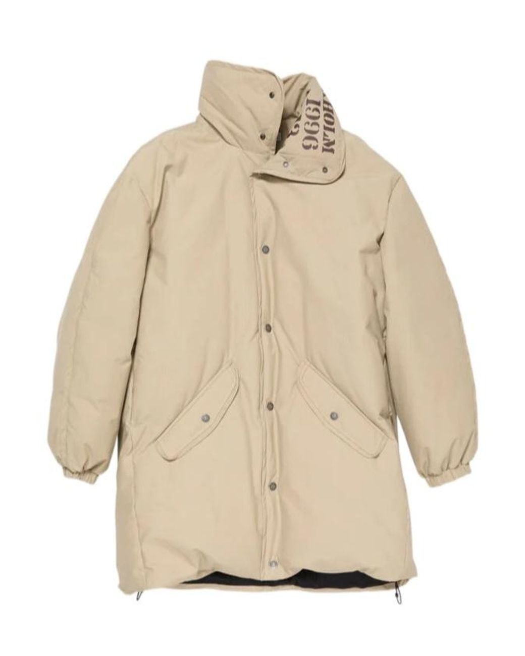 Acne Natural Button Padded Parka for men