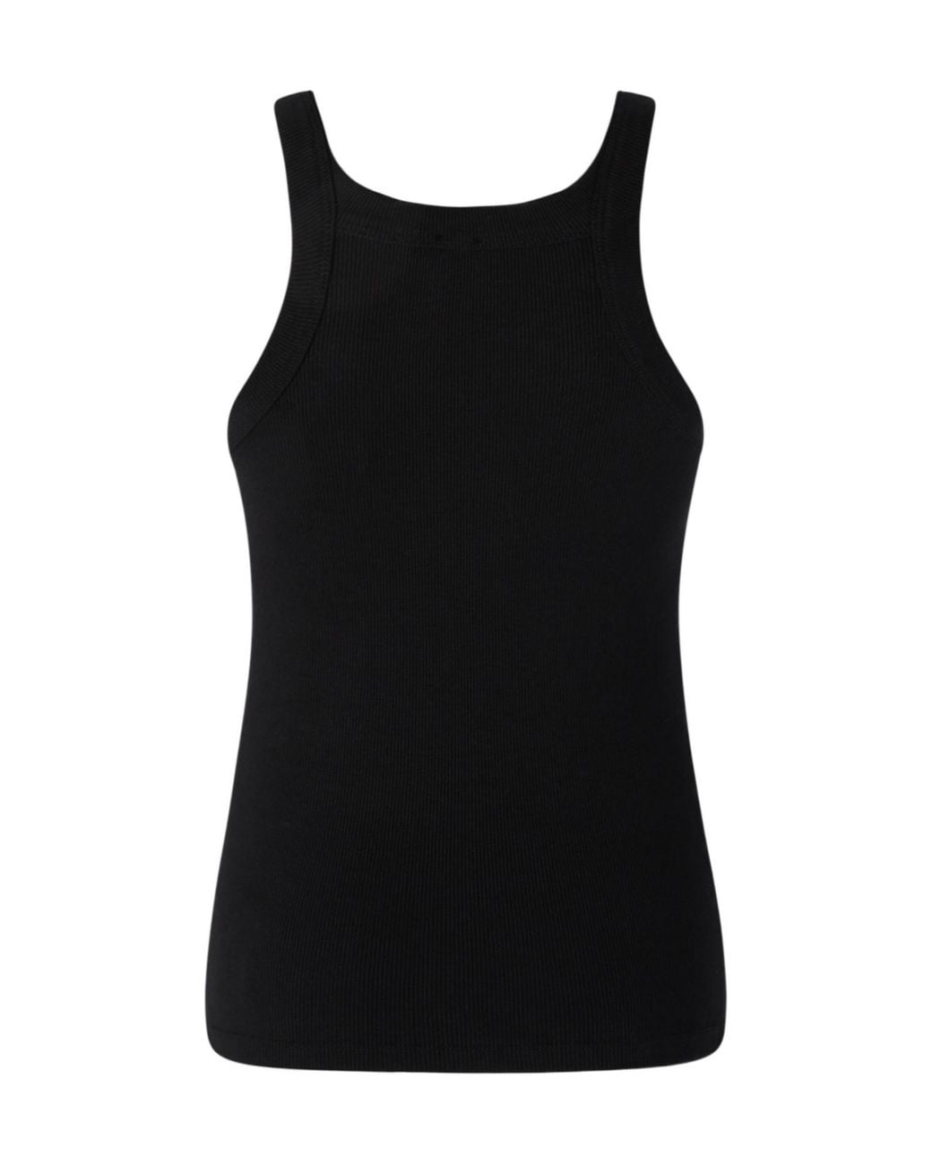 Pinko Black X Patrick Mcdowell Horse Print Ribbed Vest