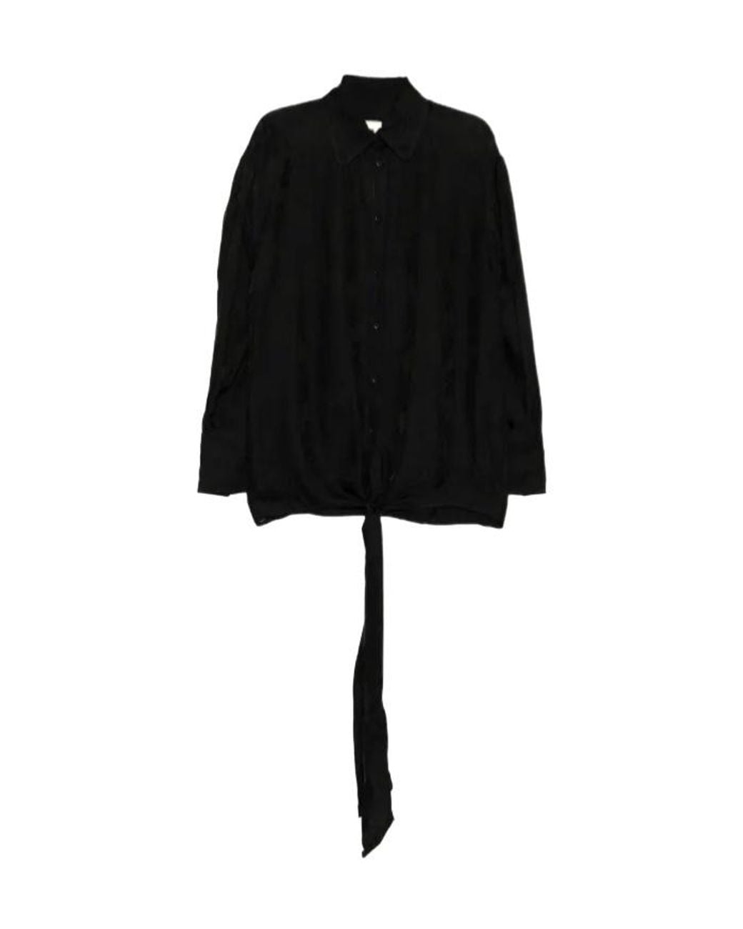 Uma Wang Black Tubby Shirt