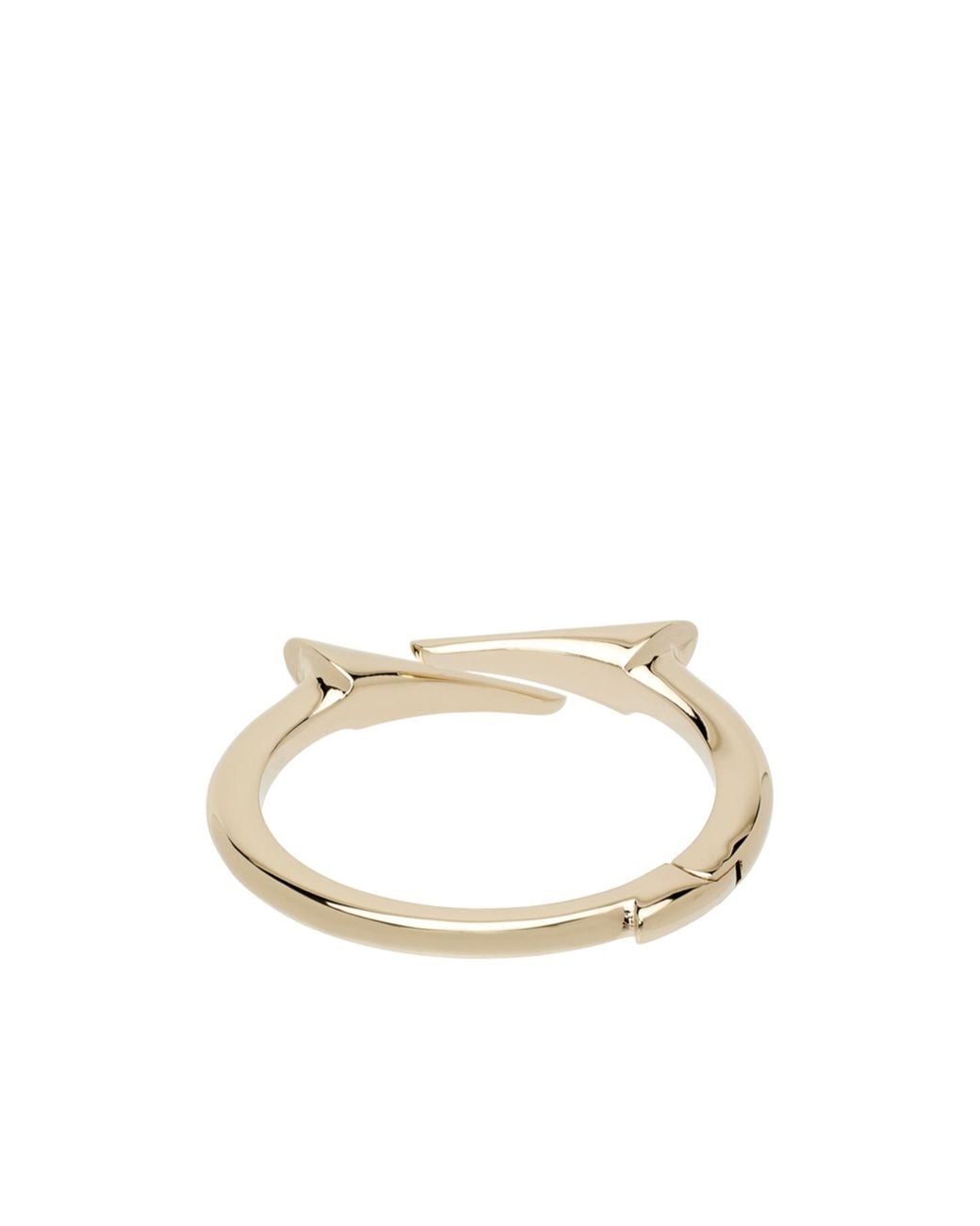 Ferragamo White Gancini Point Bracelet