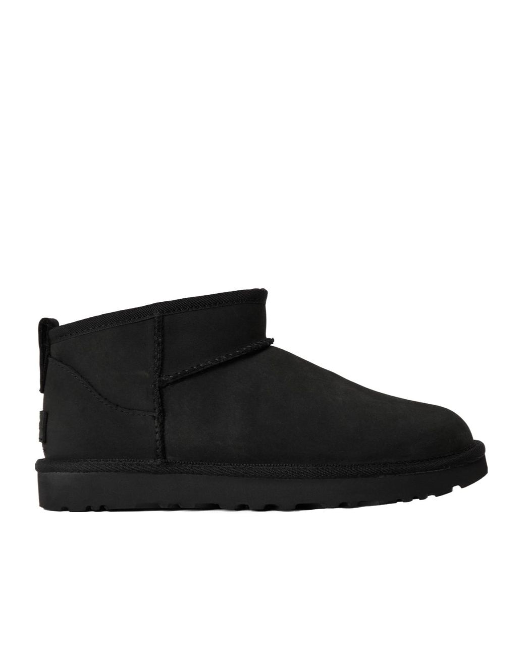 Ugg Black Simple Ankle Boots