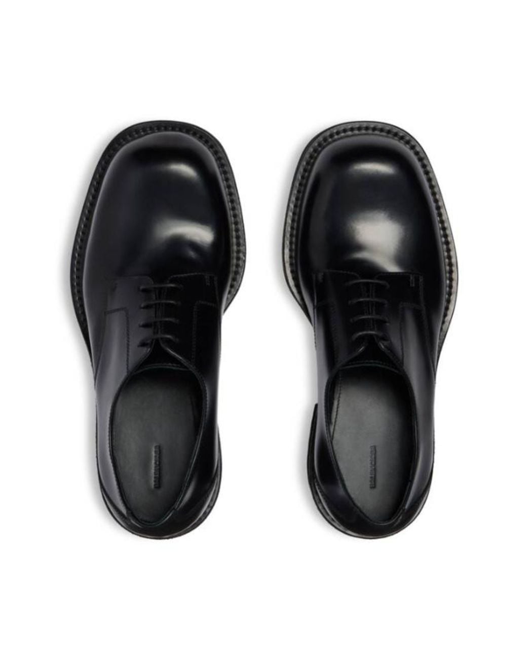 Balenciaga Venom Derby Lace-Up Shoes in Black for Men | Lyst