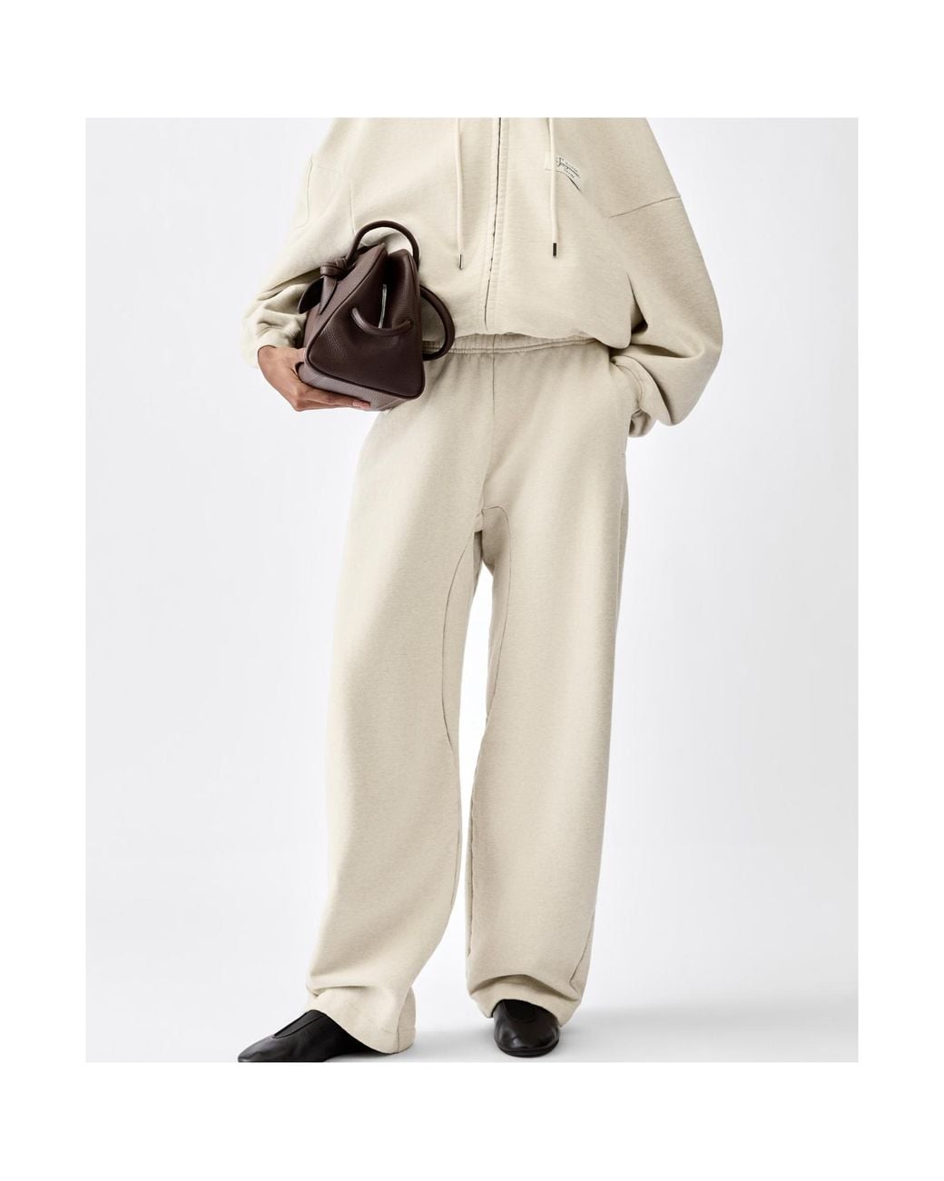 Jacquemus Natural The Corso Mid-Rise Sweatpants for men