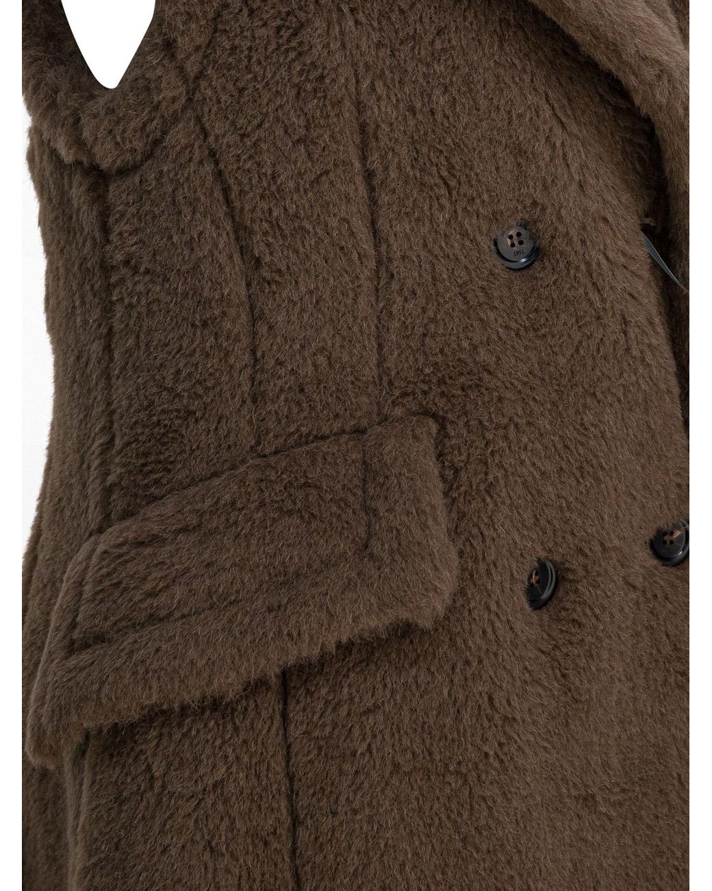 Max Mara Brown Boario 1234 Double-Breasted Coat