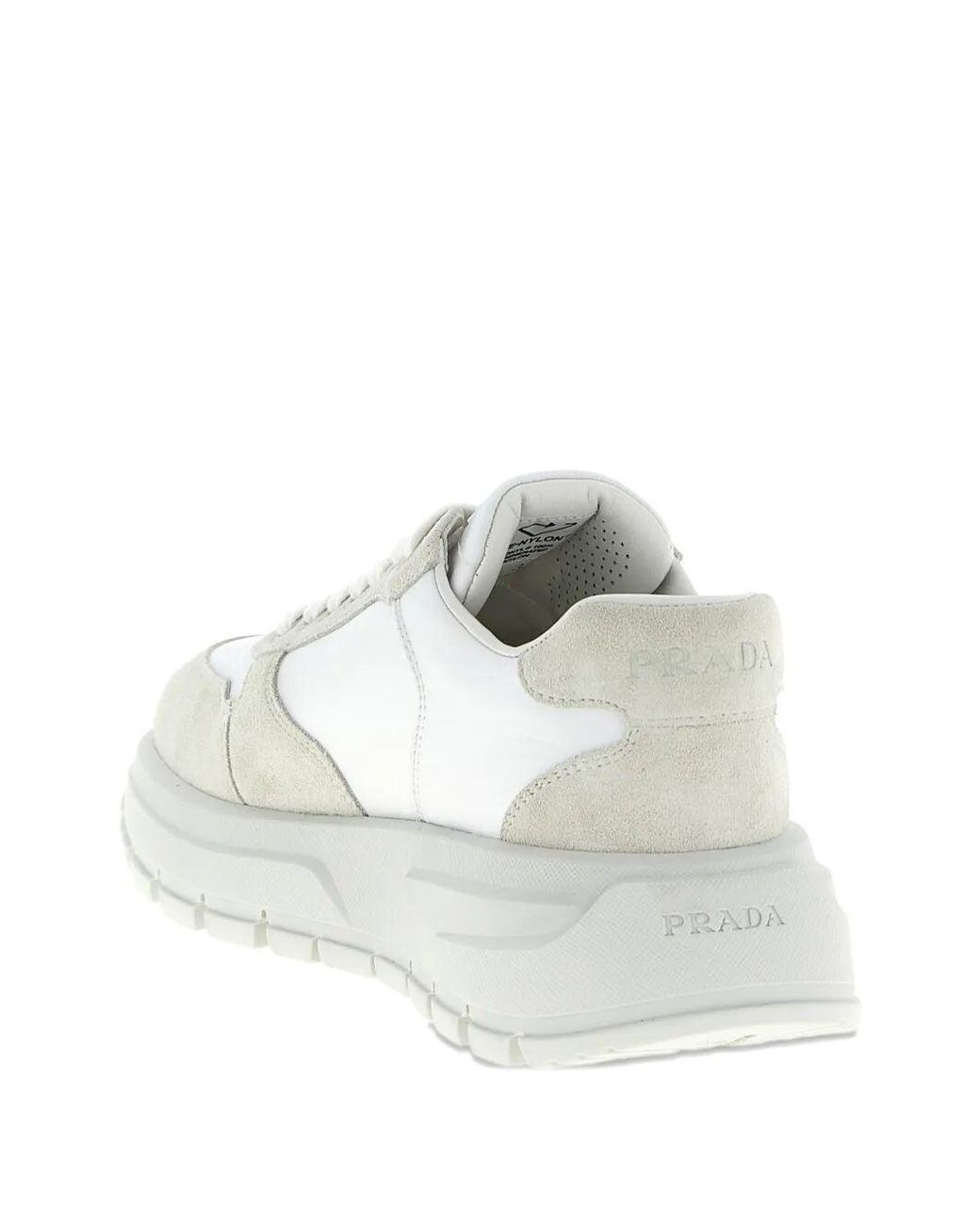 Prada White 'prax 01' Sneakers