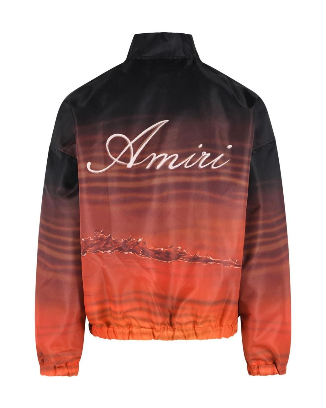 Amiri Red Palms Print Bomber Jacket for men