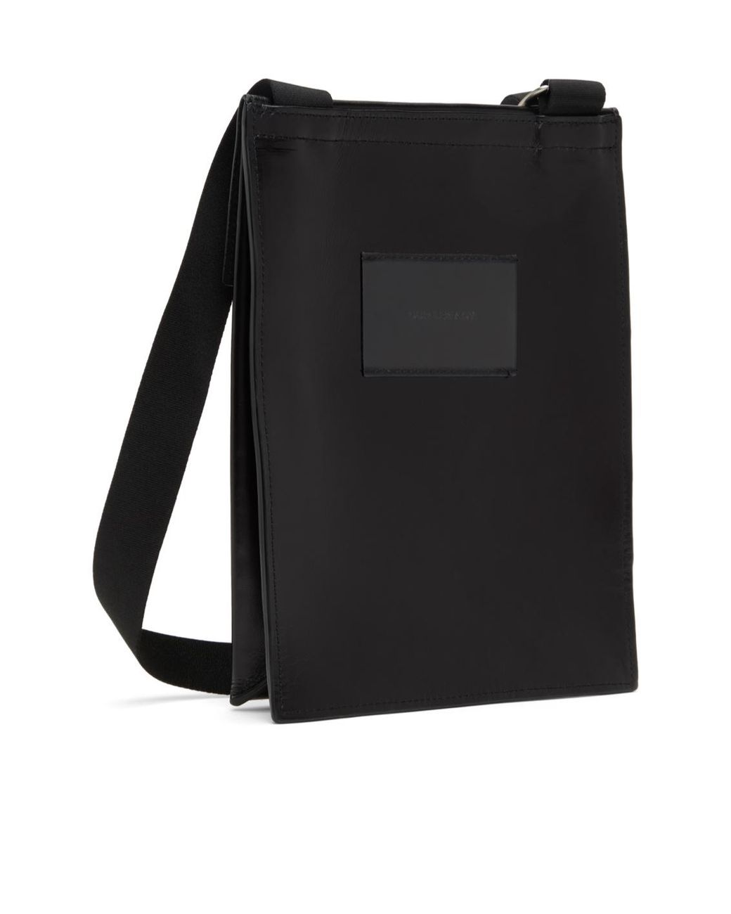 Our Legacy Black Aamon Pocket Shoulder Bag for men