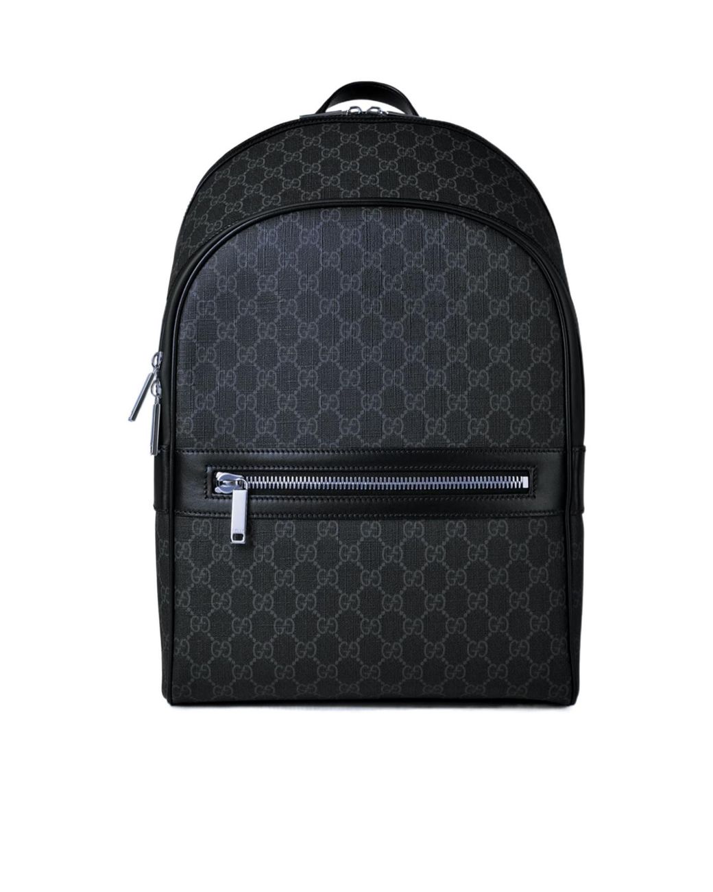 Gucci Black Logo Backpack for men