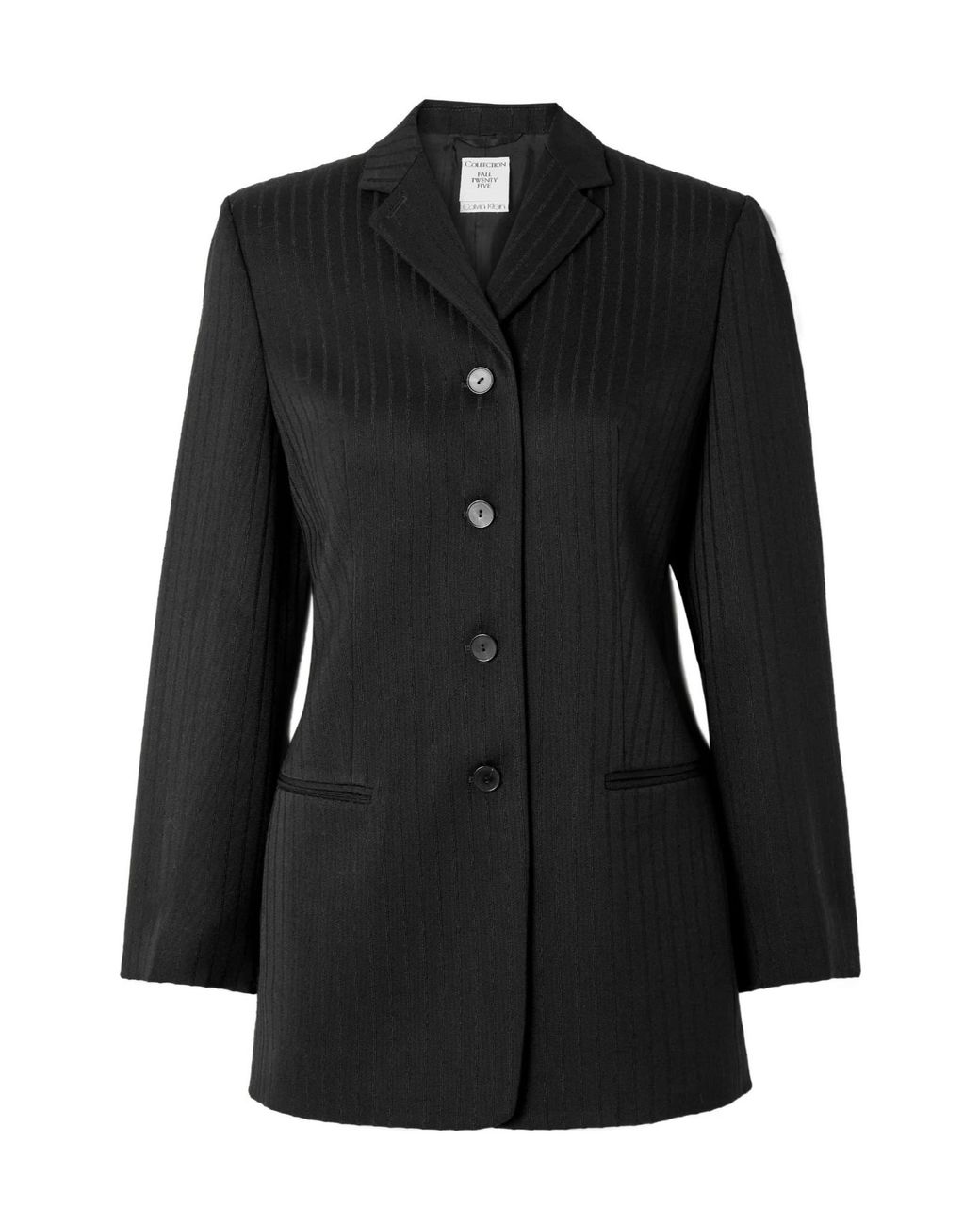 Calvin Klein Black Wool Blazer
