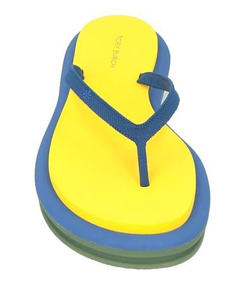 Tory Burch Yellow Flip Flops