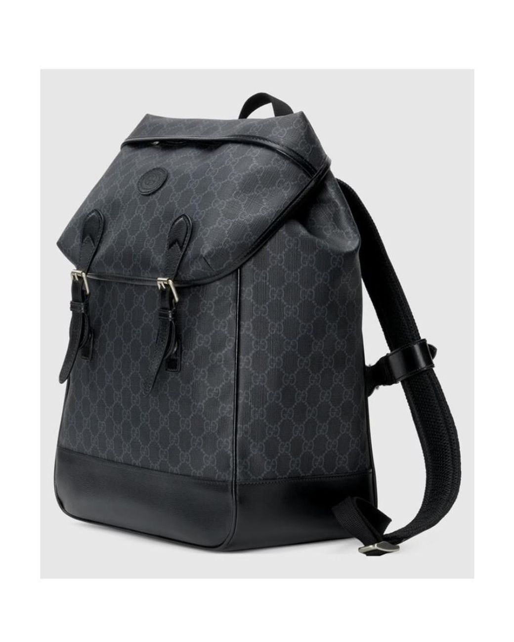Gucci Gray Gg Supreme Backpack for men