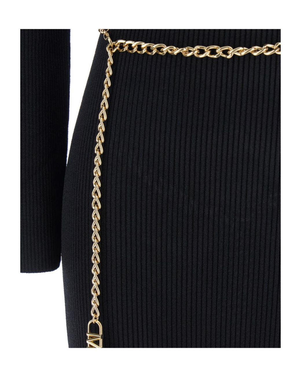 Michael Kors Black Michael Beltd Mini Dress