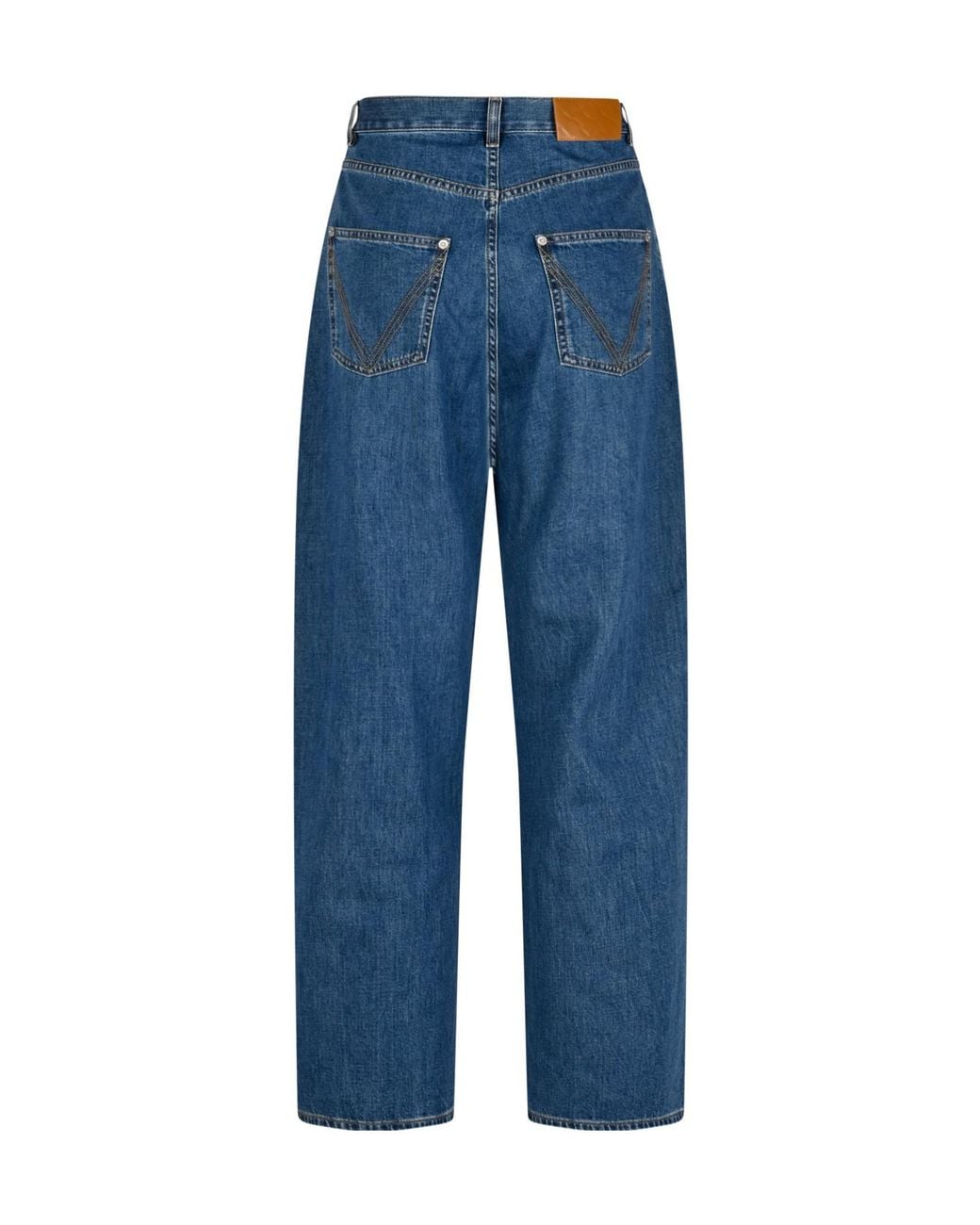 Bottega Veneta Blue Wide Leg Jeans