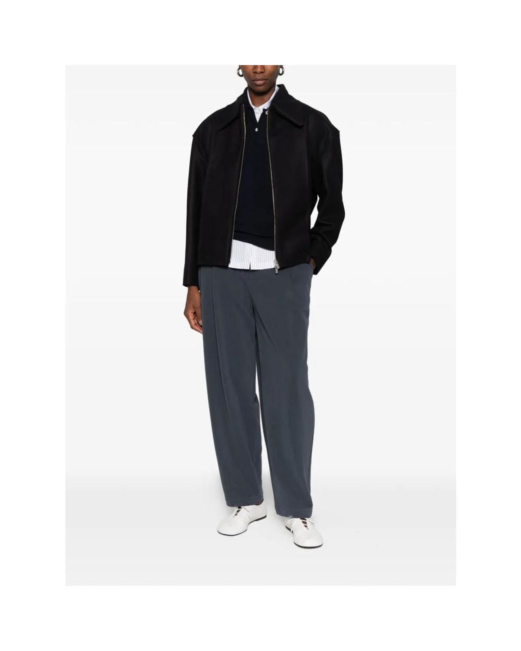 Brunello Cucinelli Blue Casual Pants With Pockets