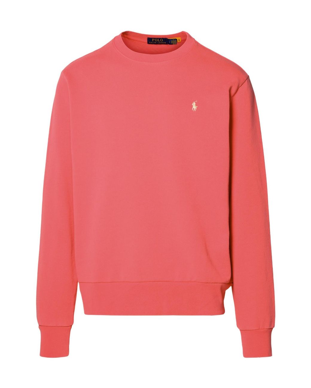 Polo Ralph Lauren Pink Loopback Fleece Sweatshirt for men