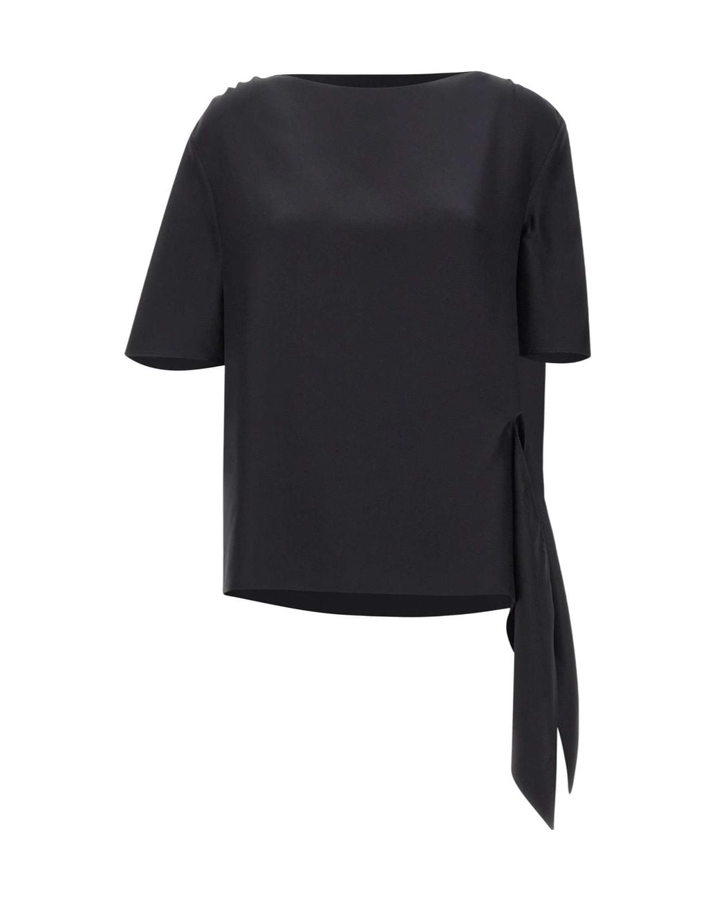 Loulou de Saison Black Mano Asymmetric Top