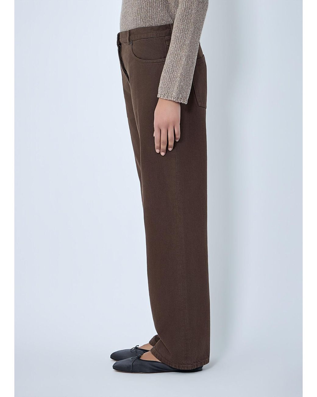The Row Brown Finbar Jeans