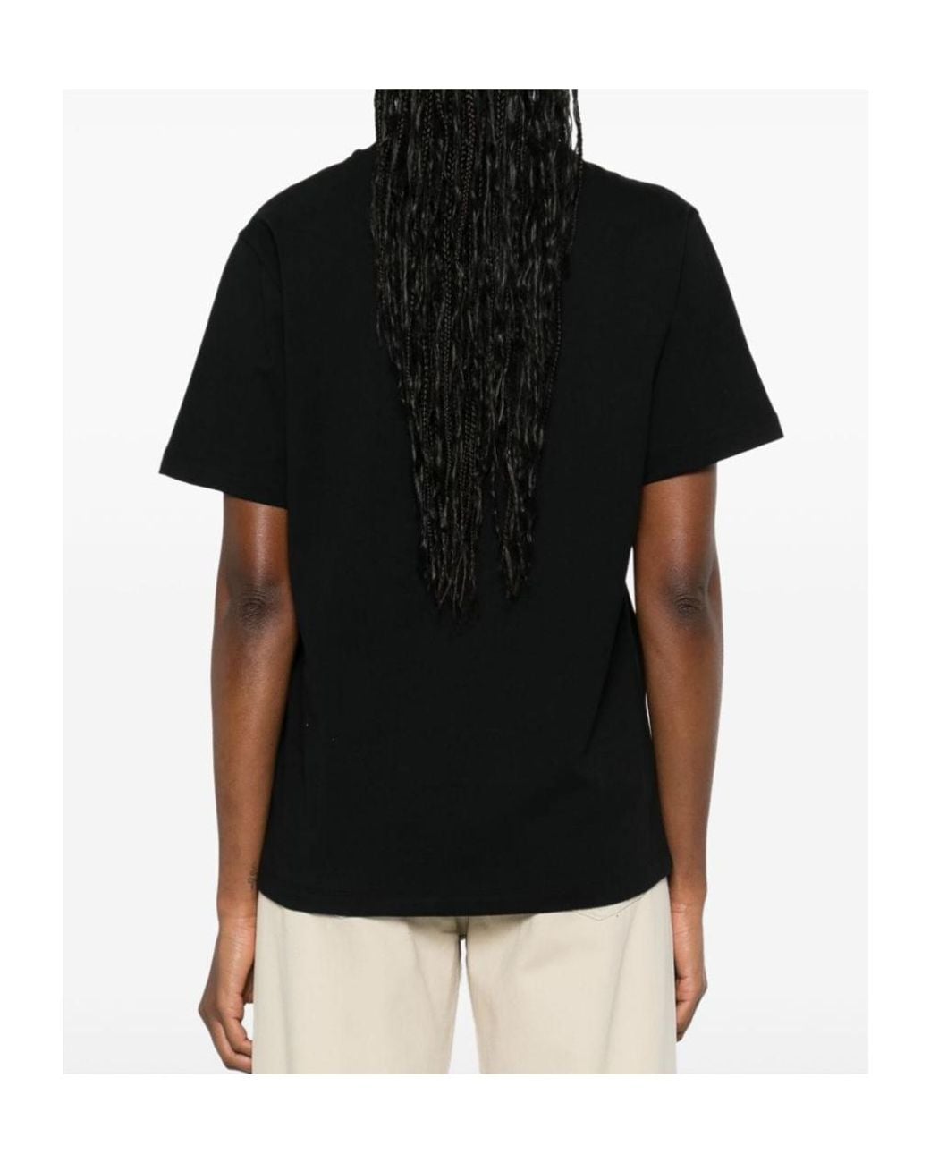 Coperni Black Logo Printed Crewneck T-Shirt