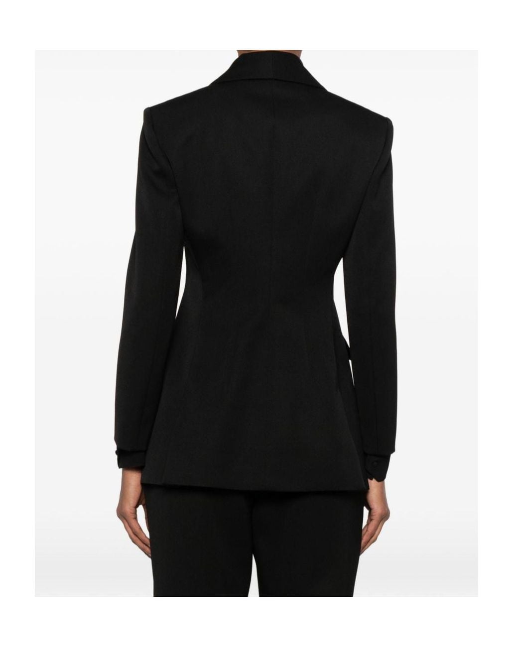 The Row Black Bettina Single-Breasted Blazer
