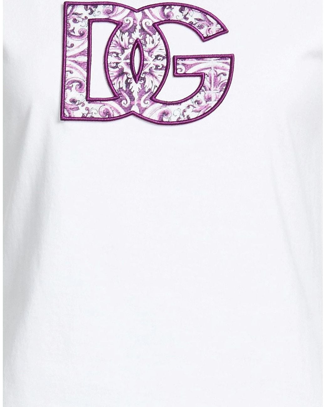 Dolce & Gabbana White Crewneck T-Shirts