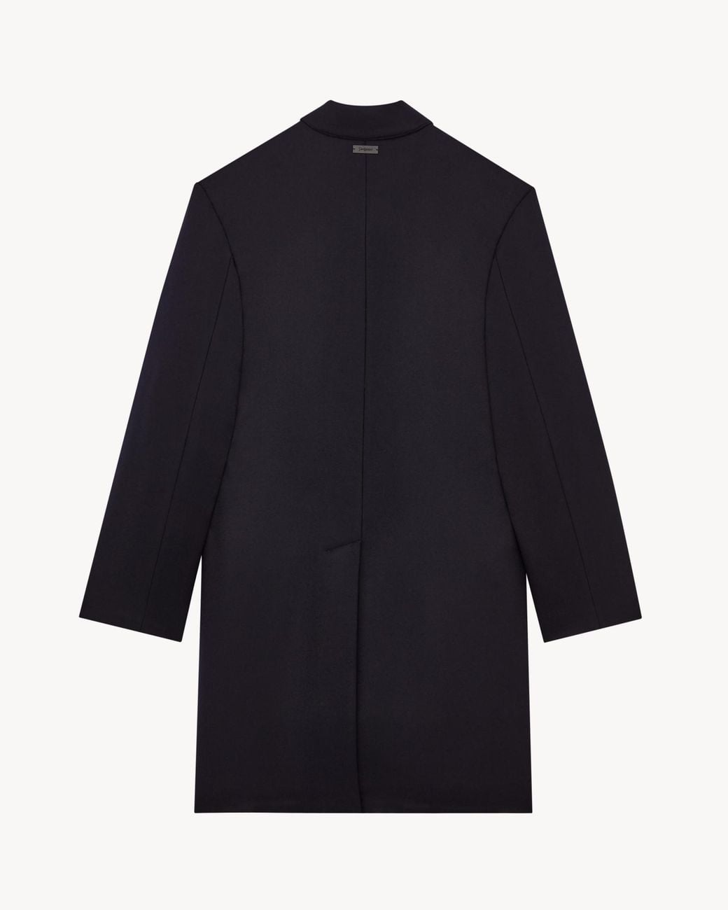 Saint Laurent Blue Down Car Coat for men