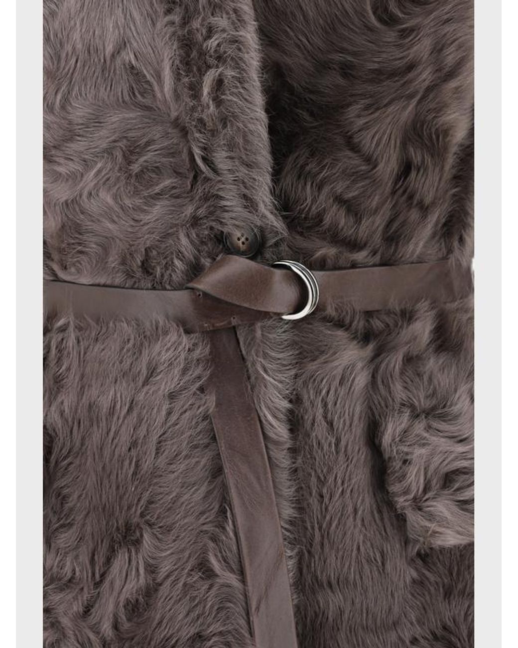 Brunello Cucinelli Brown Fur Vest