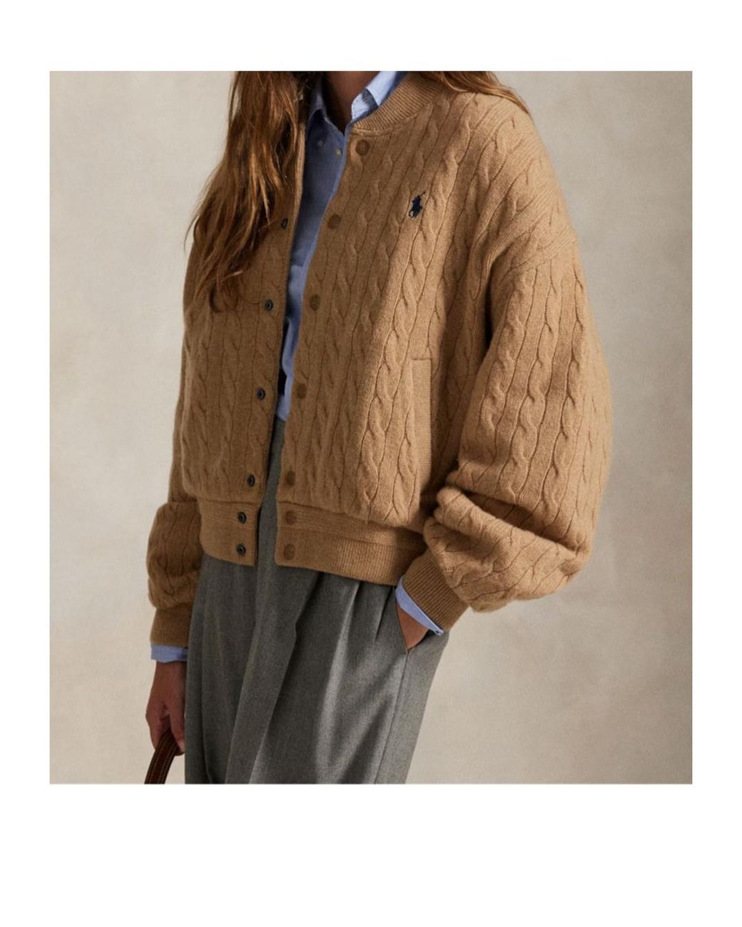 Polo Ralph Lauren Brown Bomber Jacket