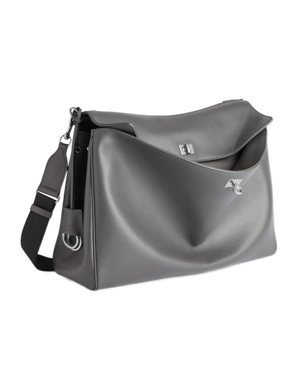 Balenciaga Gray Rodeo Medium Messenger Bag for men