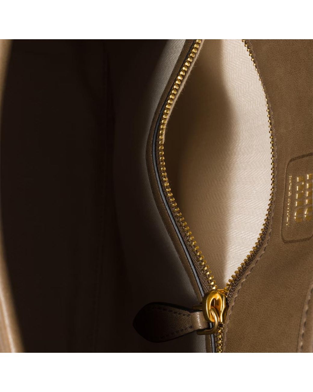 Miu Miu Brown Aventure Nappa Leather Bucket Bag