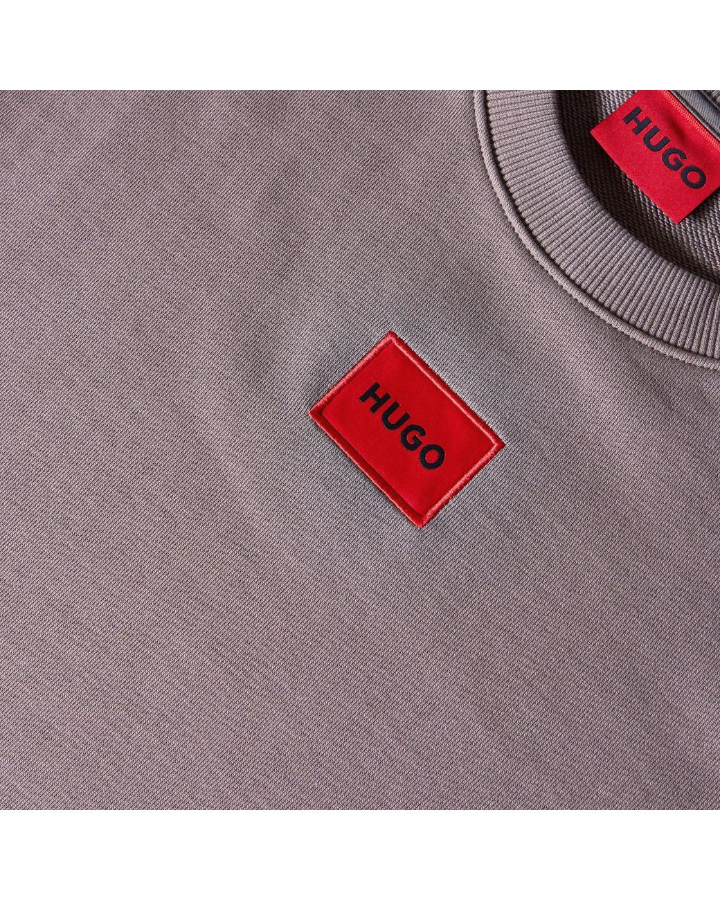 Boss Pink Long Sleeve Contemporary Sweatshirt for men