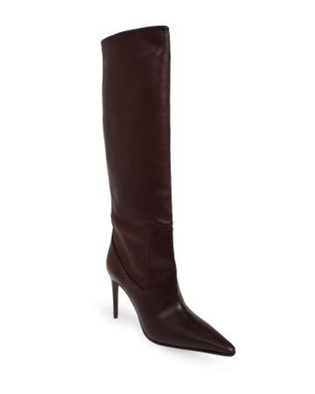 DSquared² Brown Pointed-Toe Heeled Boots