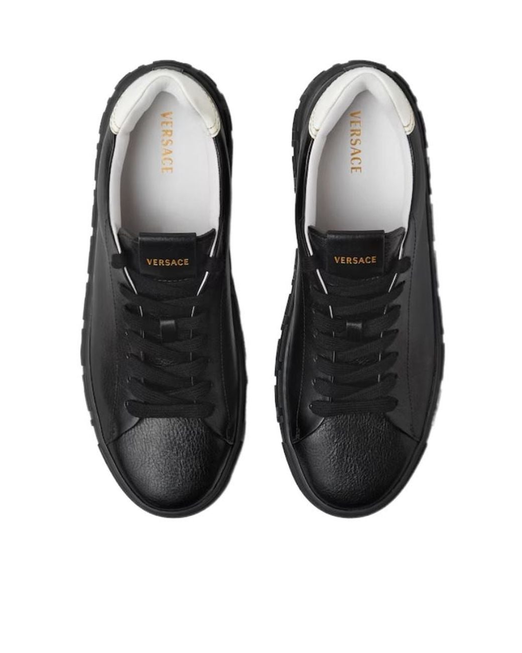 Versace Black Greca Sport Low-Top Sneakers for men