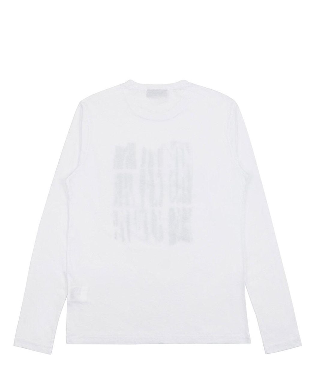 Karl Lagerfeld White Printed T-Shirt for men