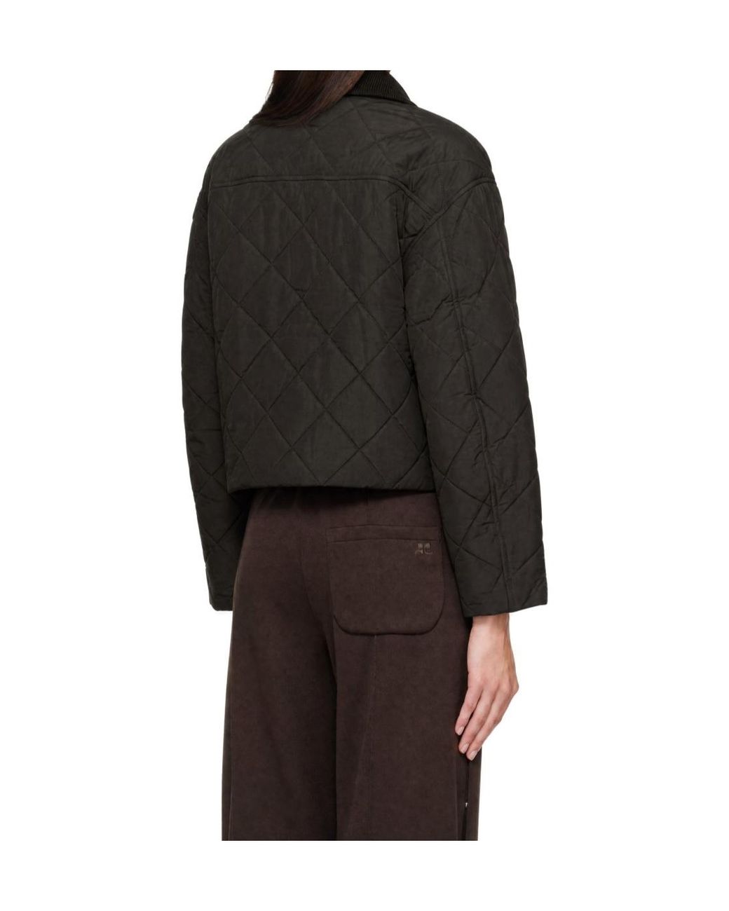 Canada Goose Brown Terra Quilted Jacket