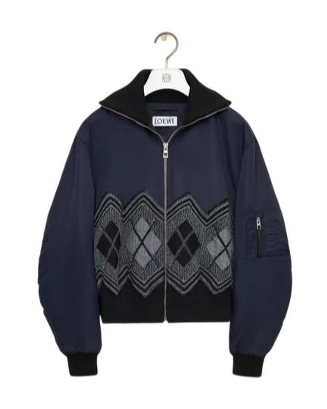 Loewe Blue Bomber Jacket for men