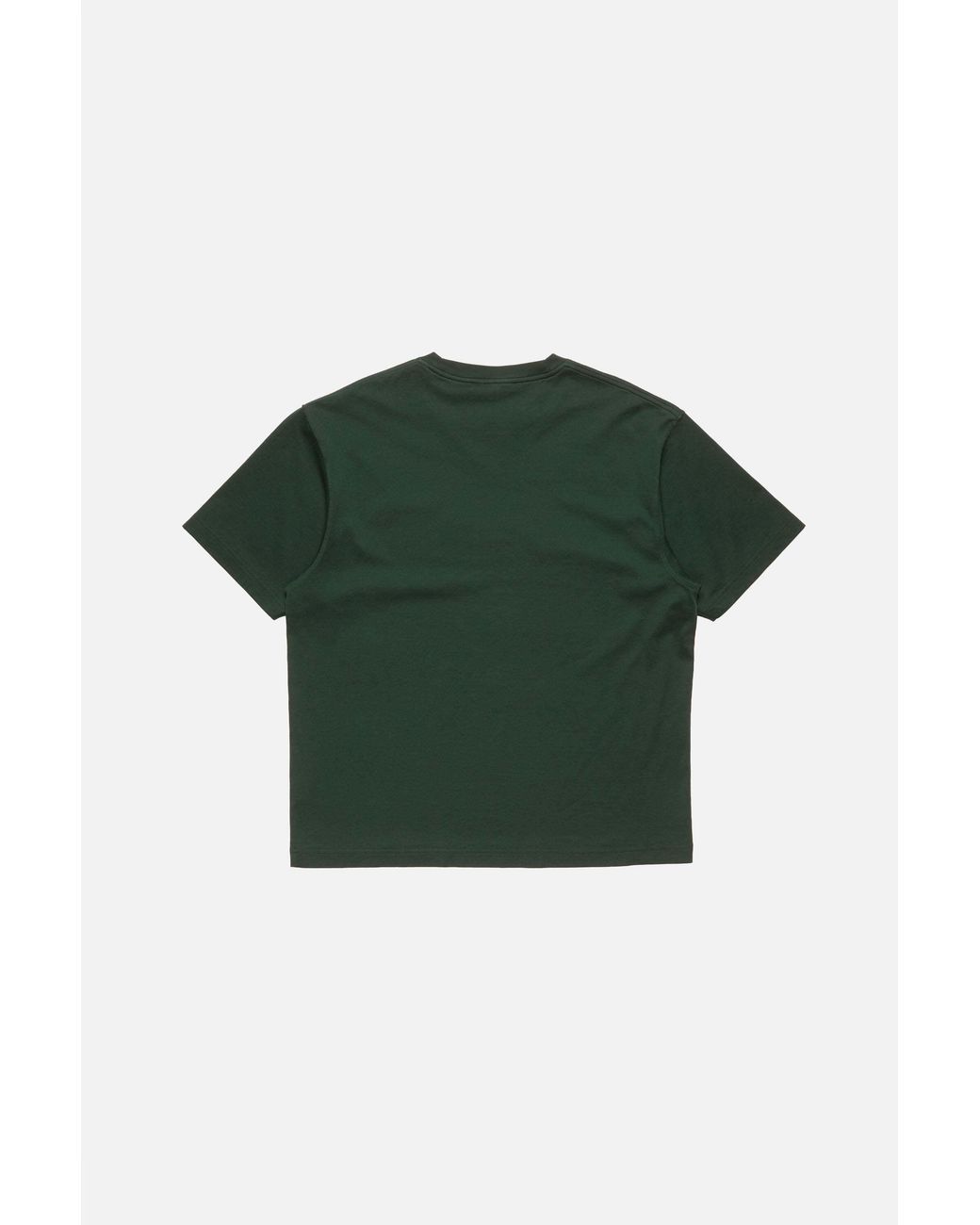 Acne Green Jersey T-Shirt With Logo for men