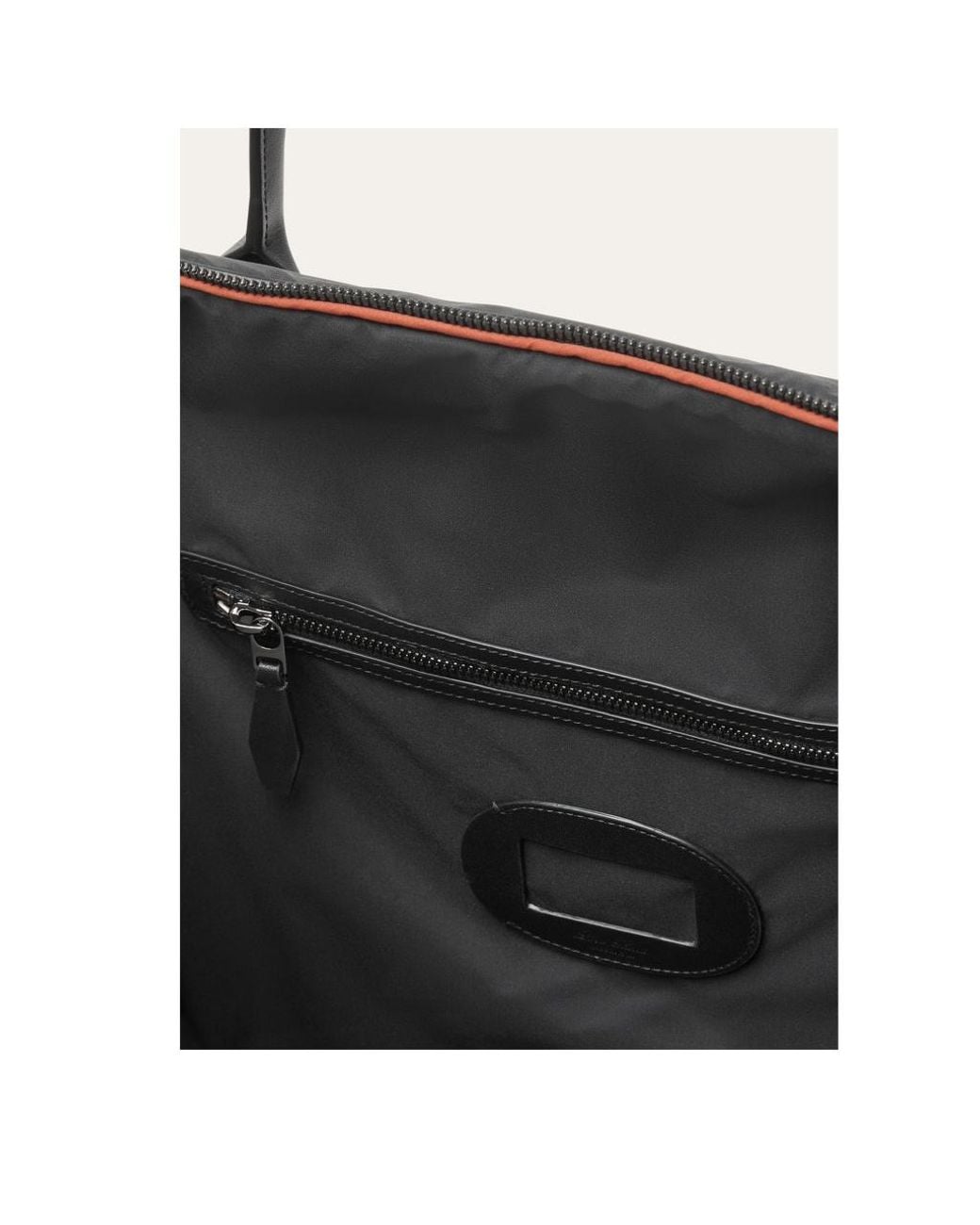 Loro Piana Black Wind Duffle Bag for men