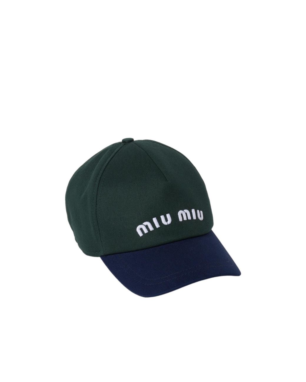 【MIU MIU】 Logo Patch Baseball Cap 23337949_53382443_600.jpg
