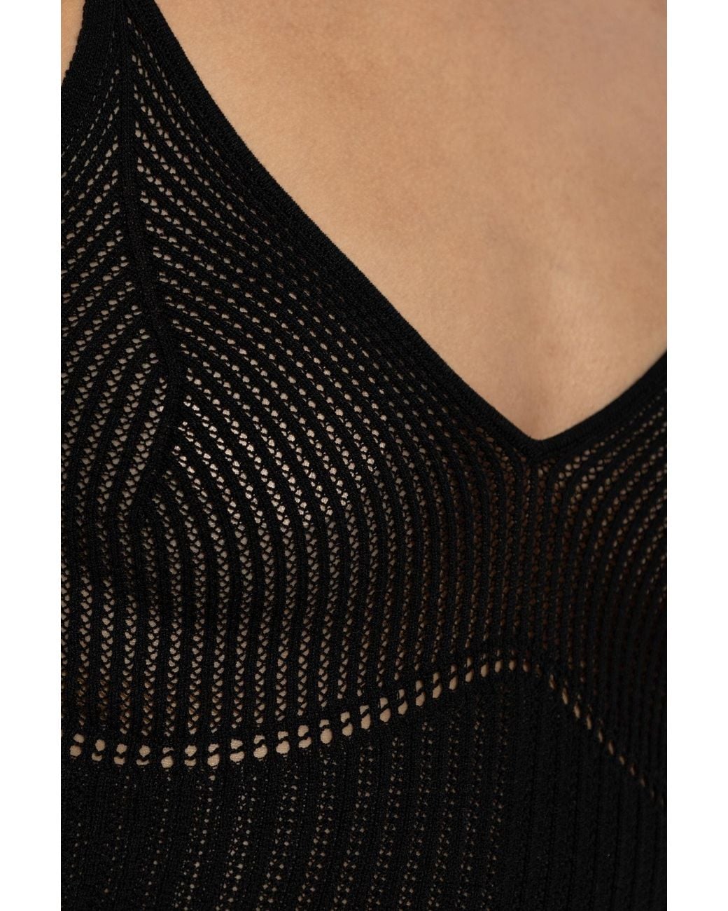 Isabel Marant Black V Neck Suspender