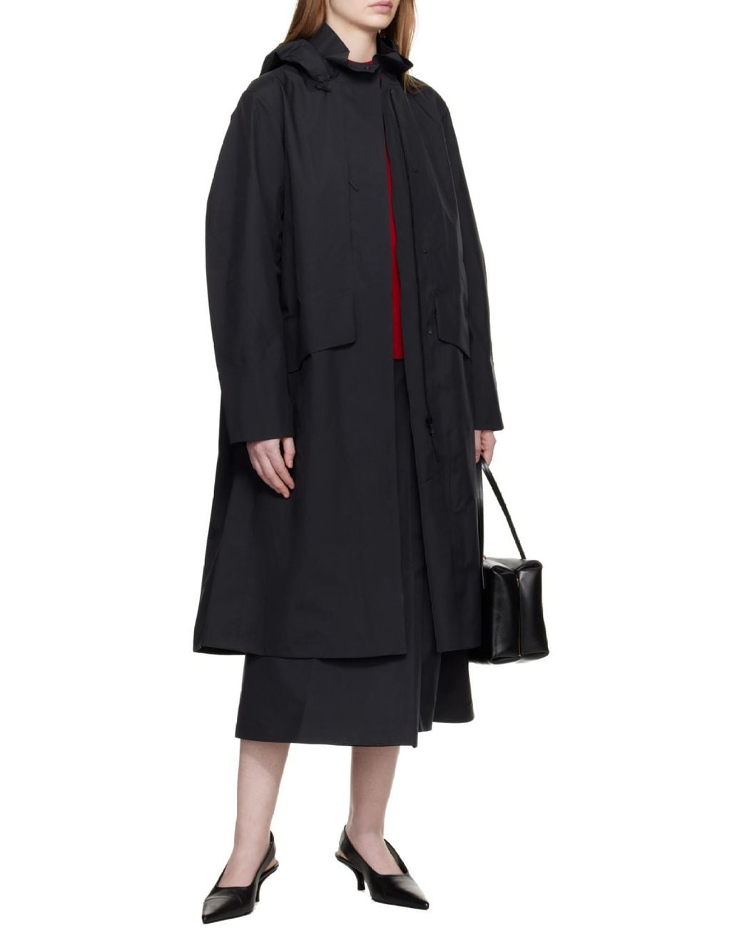 Veilance Black Ifora Coat